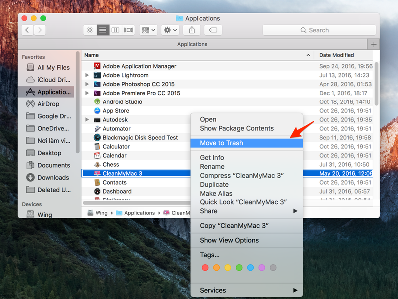 Với Mac, bạn có thể gỡ ứng dụng bằng Launchpad hoặc Finder