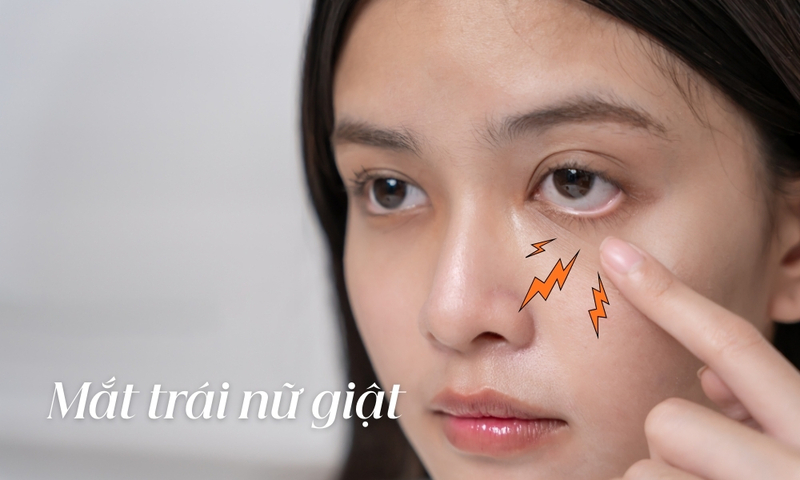  Mắt trái giật ở nữ từ 1h đến 3h có thể do lo nghĩ nhiều, hoặc sắp có việc khiến tâm trạng không vui