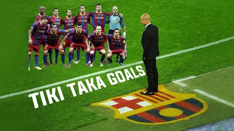 Barcelona và đội tuyển Tây Ban Nha là hai biểu tượng tiêu biểu nhất của lối chơi tiki taka.